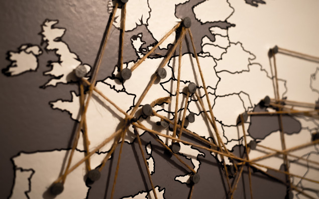 Symbolic image networked europe. (Photo: pixaby.com)