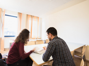 study room of the ÖJAB-Haus Meidling.