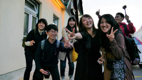 Gruppenbild von JapanerInnen