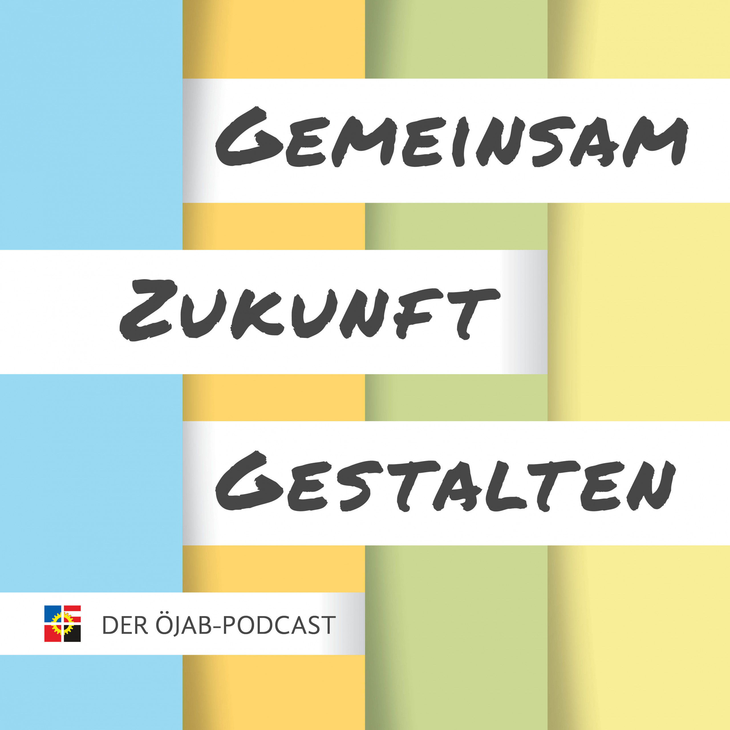 Logo ÖJAB-Podcast "Gemeinsam Zukunft Gestalten"