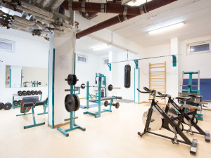 Fitnessraum des ÖJAB-Hauses Mödling.