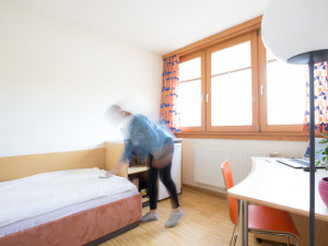 Einbettzimmer in WG des ÖJAB-Hauses Bad Gleichenberg.