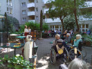 Konzert im Garten des ÖJAB-Hauses Neumargareten.