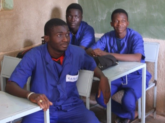 Teilnehmer der Ausbildung für InstallateurInnen in Burkina Faso.