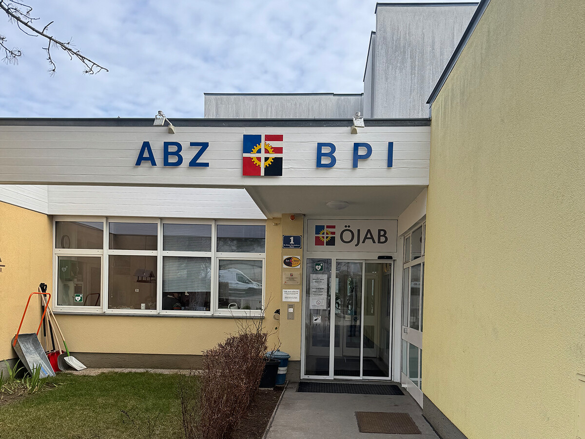 Außenaufnahme vom BPI der ÖJAB in Mödling