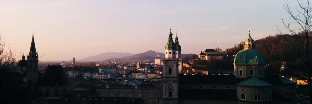 Panorama der Salzburger Innenstadt