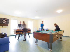 Community room at the ÖJAB-Europahaus Dr. Bruno Buchwieser.