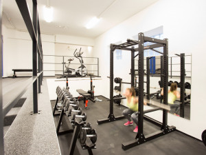 Fitness room of the ÖJAB-Haus Burgenland 1.