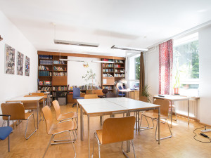 Learning room of the ÖJAB-Haus Peter Jordan.