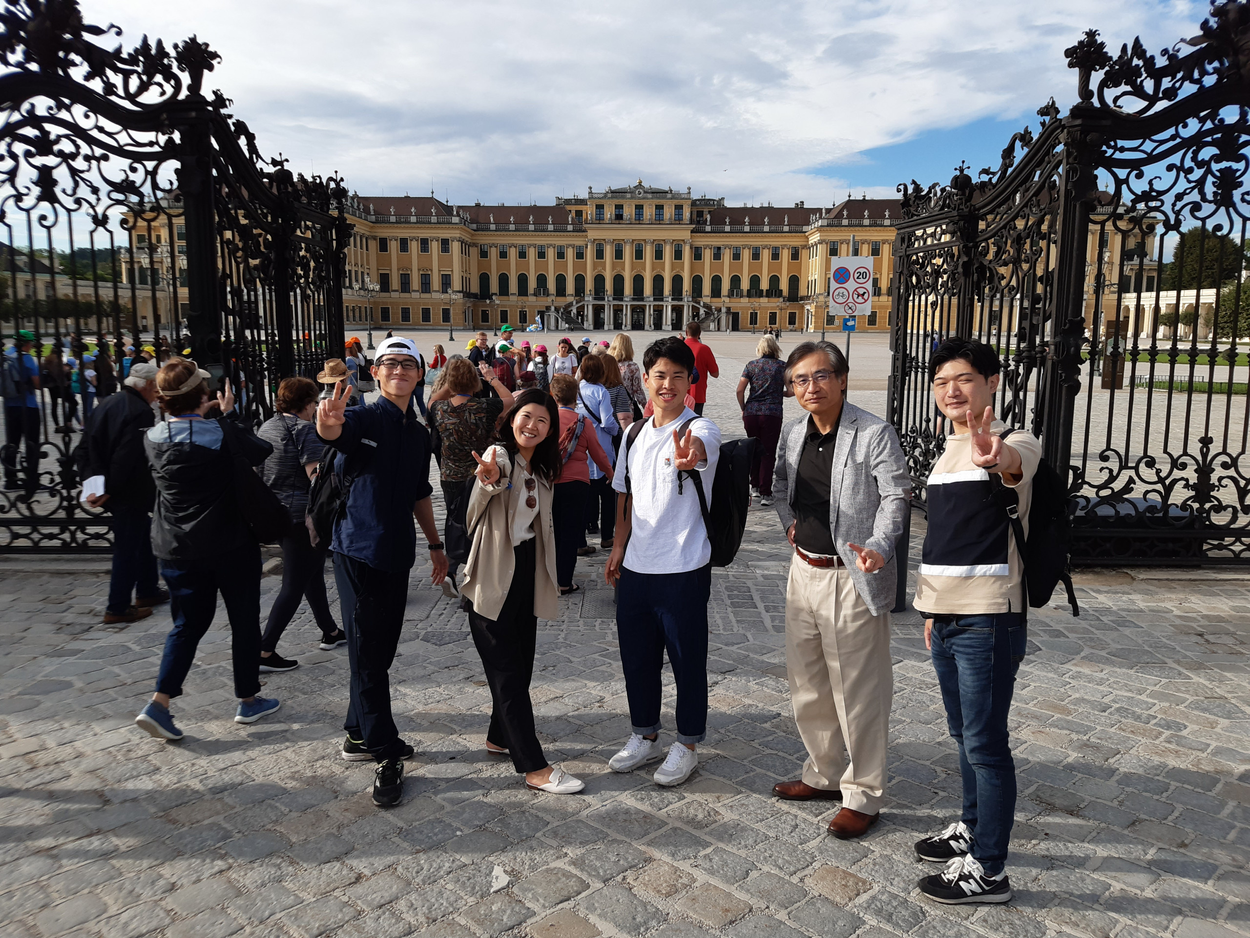 Japanese Japanese students visiting Austria in 2022.visiting Austria in 2019. Photo: Yasuaki Kimoto