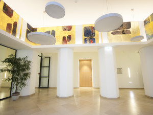 Art Nouveau in the foyer of the house.