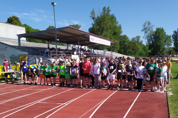 Start beim Friedenslauf 2022