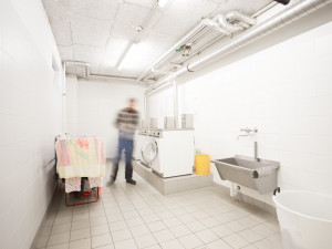 laundry room of the ÖJAB-Haus Eisenstadt.