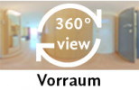 360-Grad-Aufnahme des Vorraums