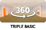 360-view of a Triple Room