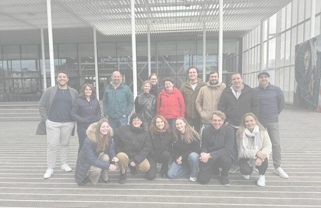 EYE Projekt, Gruppenfoto vom Treffen in Frankreich.