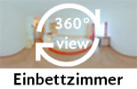 360-Grad-Aufnahme: Einbettzimmer