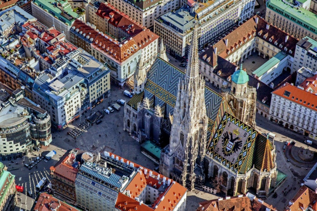 Screenshot der Website http//:www,kulturvomdach.wien.