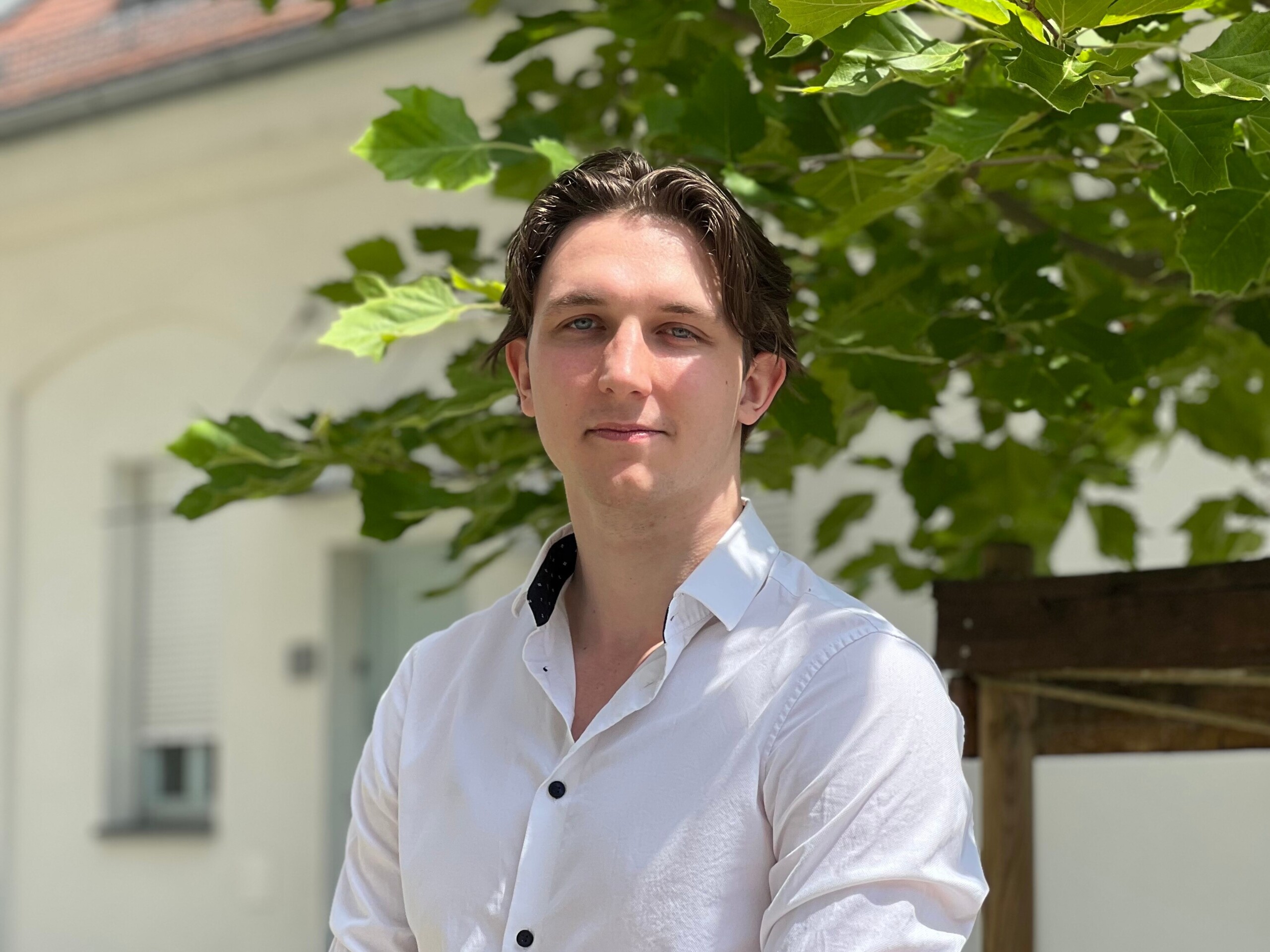 House manager of the ÖJAB-Haus Graz Simon Ostermeier.