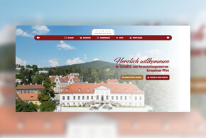 Screenshot der Startseite von www.europahauswien.at vom 16.7.2025.