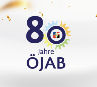 Logo 80 Jahre ÖJAB