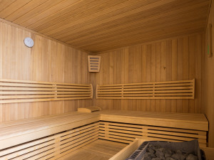 Sauna in the ÖJAB-Greenhouse.