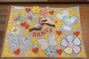 Danke-Plakat