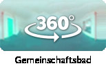 360-Grad-Aufnahme Gemeinschaftsbad