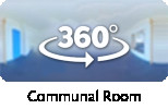 360-view of a Communal Room.