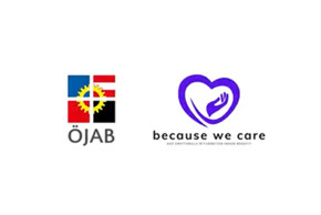 Logo ÖJAB, Logo Because We Care