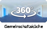 360-Grad-Aufnahme einer Gemeinschaftsküche