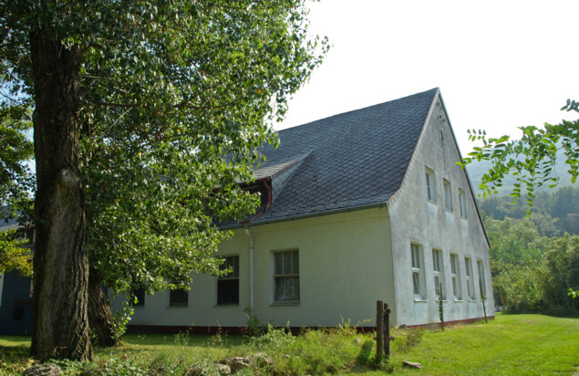 Außenaufnahme des ÖJAB-Hauses Greifenstein.