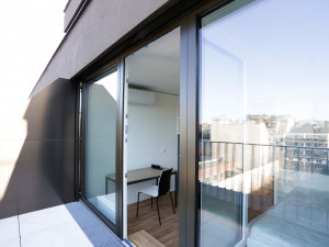 Single Premium Balcony at the ÖJAB-Haus Niederösterreich 1.