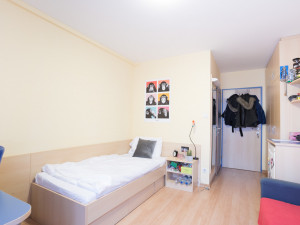 Single room of the ÖJAB-Haus Burgenland 2.