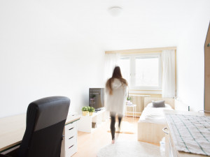 Single room at the ÖJAB-Europazentrum Krems.