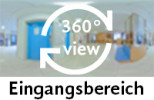 360-Grad-Aufnahme des Eingangsbereichs