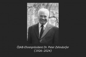ÖJAB-Ehrenpräsident Dr. Peter Zehndorfer (1925-2024)