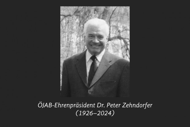 ÖJAB-Ehrenpräsident Dr. Peter Zehndorfer (1925-2024)