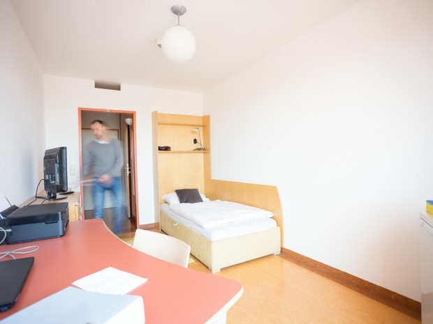 Single Room of the ÖJAB-Haus Eisenstadt.