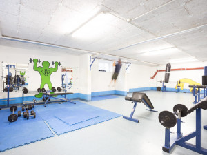 Fitness room of the ÖJAB-Haus Eisenstadt.