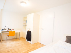 Einbettzimmer im ÖJAB-Haus Johannesgasse.