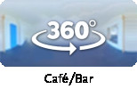360-Grad-Aufnahme des Cafés