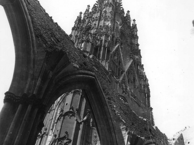 War ruins of Wiener Stephansdom