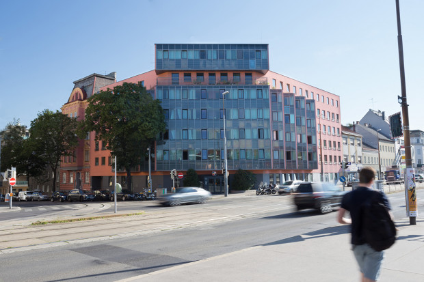 Außenaufnahme des ÖJAB-Hauses Meidling