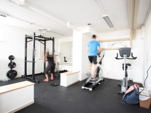 Fitness room of the ÖJAB-Europazentrum Krems.