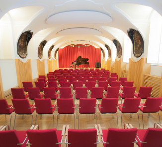 Der Antonio-Vivaldi-Saal im ÖJAB-Haus Johannesgasse.