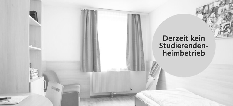 Einbettzimmer im ÖJAB-Haus Dr. Rudolf Kirchschläger.