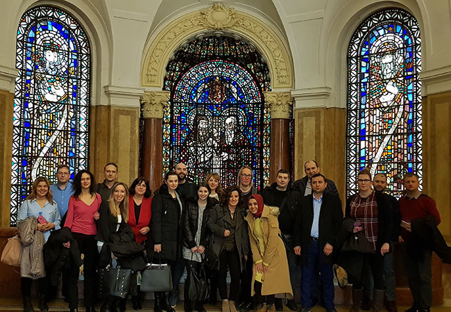 Group photo of the participants of the kick-off meeting in Sofia, Bulgaria.