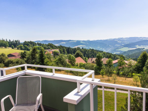 ... mit prachtvoller Aussicht. 