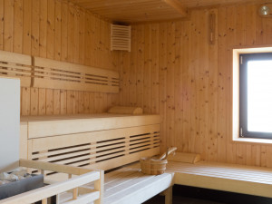 Sauna des ÖJAB-Hauses Bad Gleichenberg.